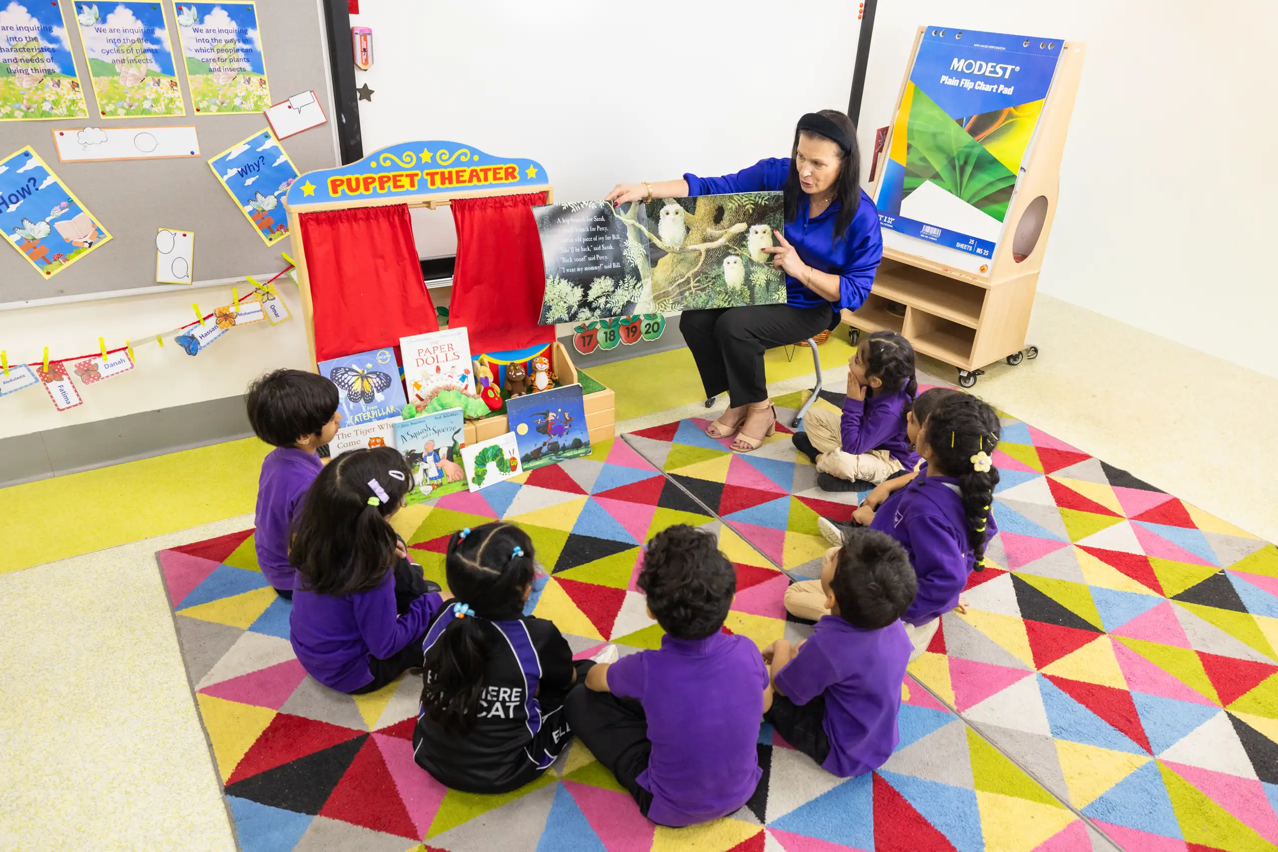 RMIS PYP classroom reading
